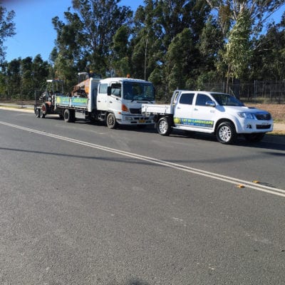 Let Us Landscape Truck and Ute